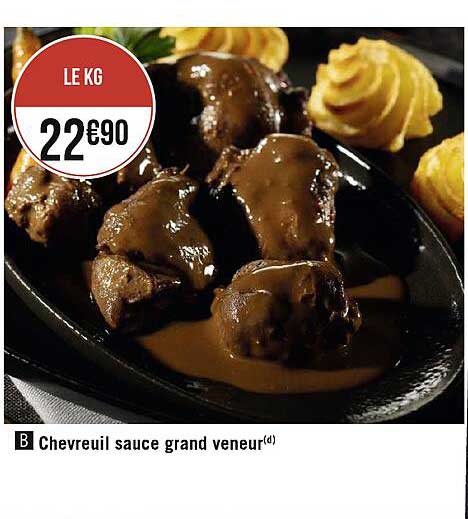 chevreuil sauce grand veneur