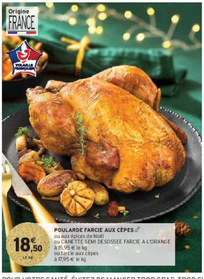 Poularde Farcie Aux Cèpes