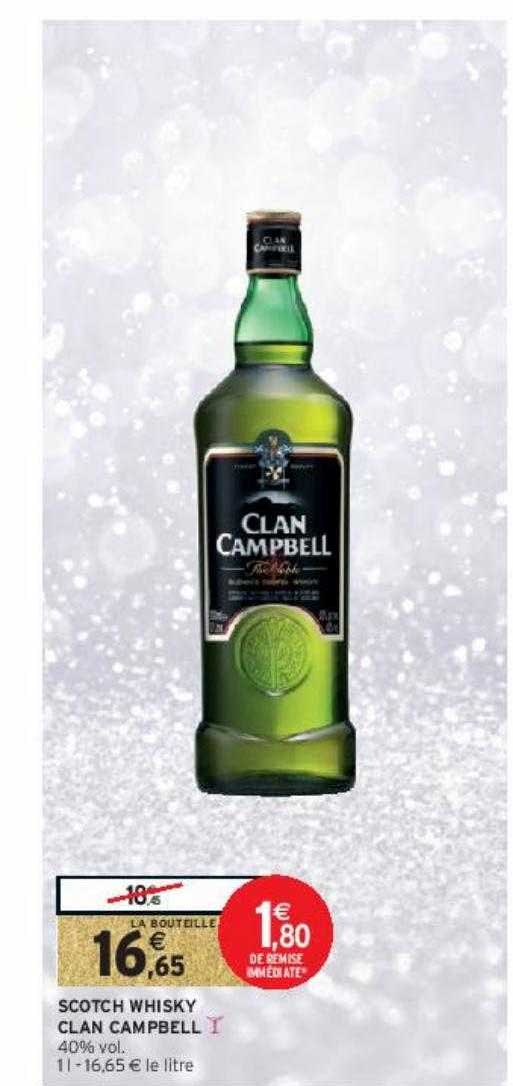 scotch whisky clan campbell