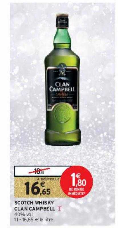 scotch whisky clan campbell