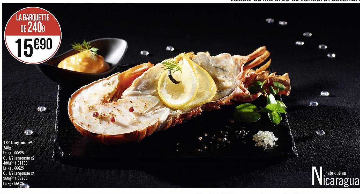 1-2 langouste