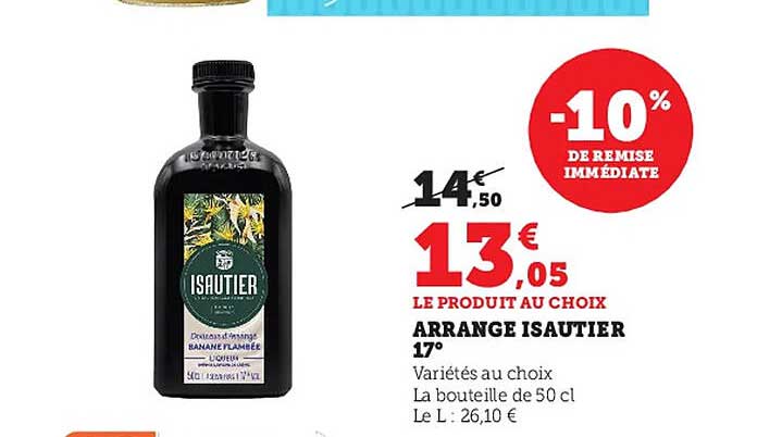 Arrangé Isautier 17°