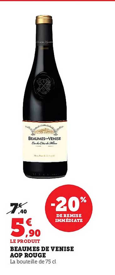 beaumes de venise aop rouge