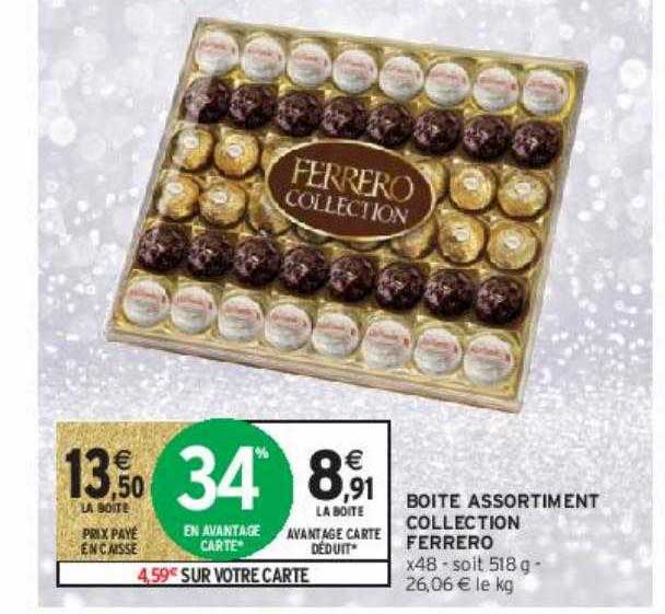 Boîte Assortiment Collection Ferrero
