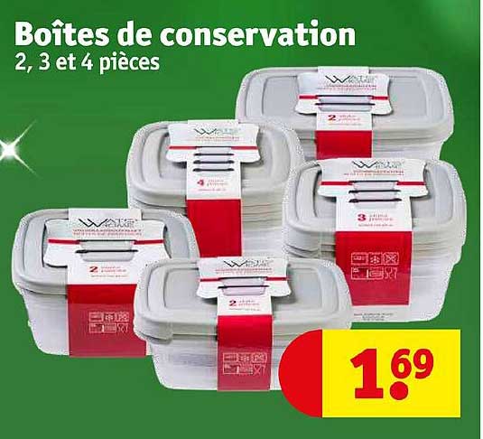 Boîtes De Conservation