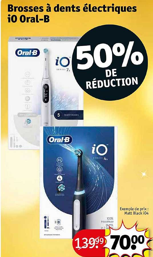 brosses à dents électriques i0 oral-b
