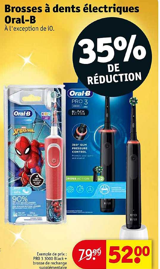 brosses à dents électriques oral-b