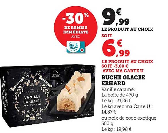 Bûche Glacée Erhard