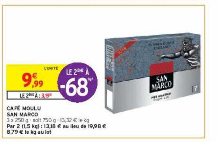 café moulu san marco