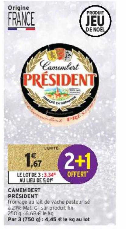 Camembert Président
