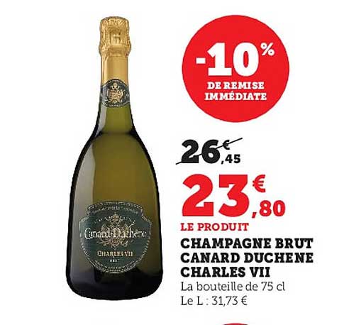 champagne brut canard duchêne charles VII