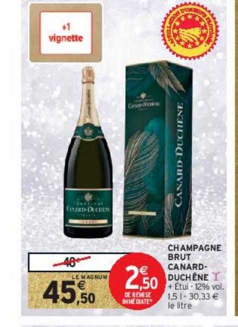 champagne brut canard-duchêne