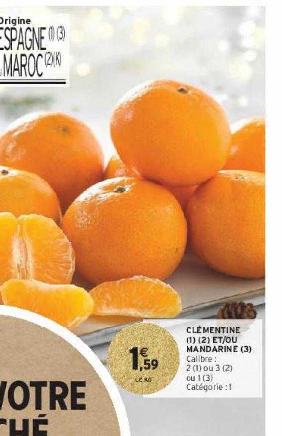 clémentine et-ou mandarine