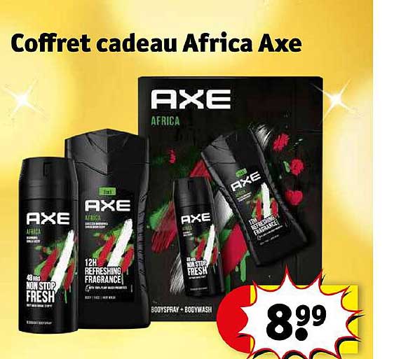 coffret cadeau africa axe