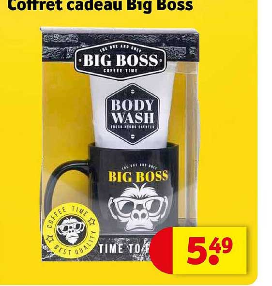 coffret cadeau big boss