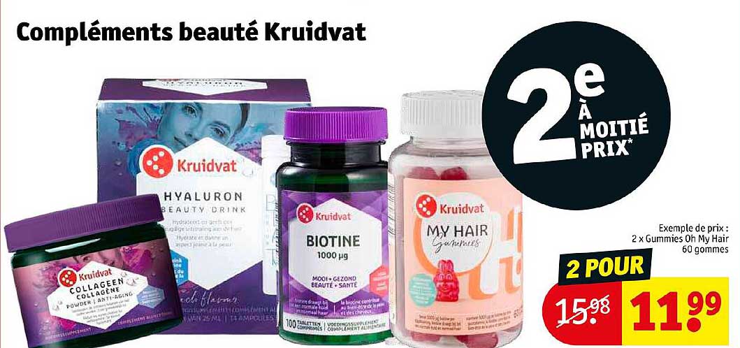 Compléments Beauté Kruidvat