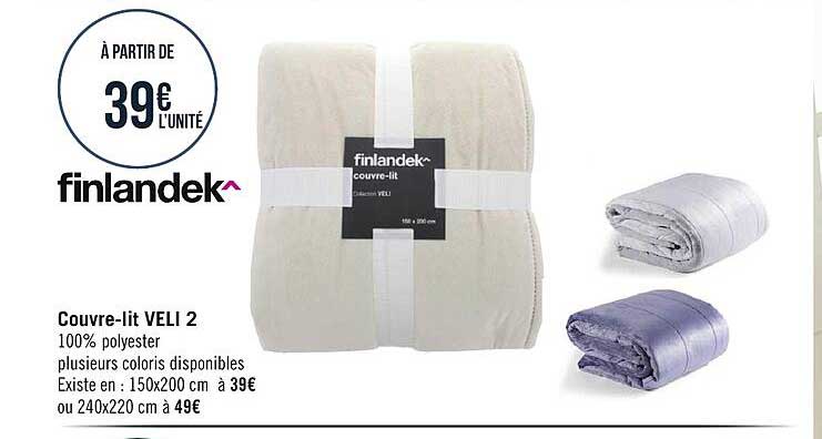couvre-lit veli 2 finlandek
