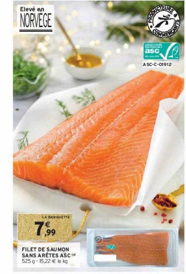 filet de saumon sans arêtes asc