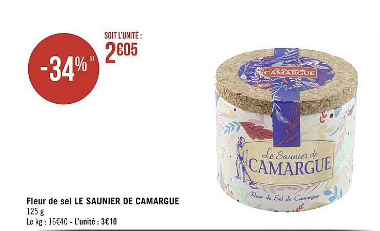 fleur de sel le saunier de camargue