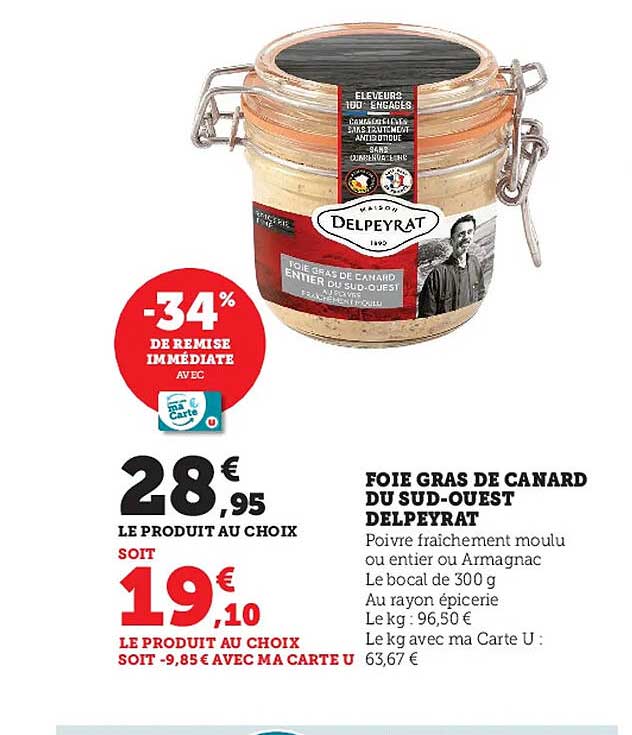 foie gras de canard du sud-ouest delpeyat