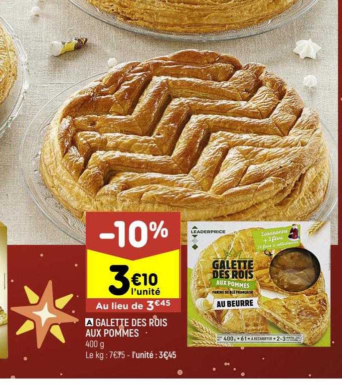 galette des rois aux pommes