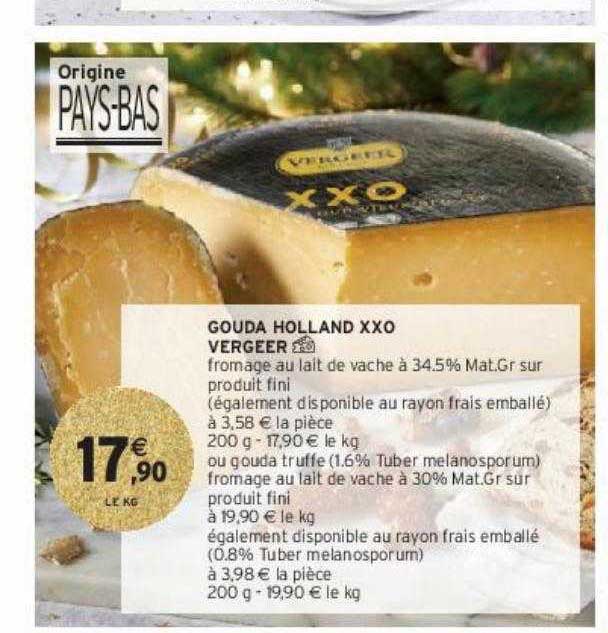 gouda holland xxo vergeer