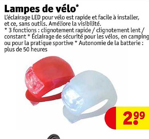 lampes de vélo