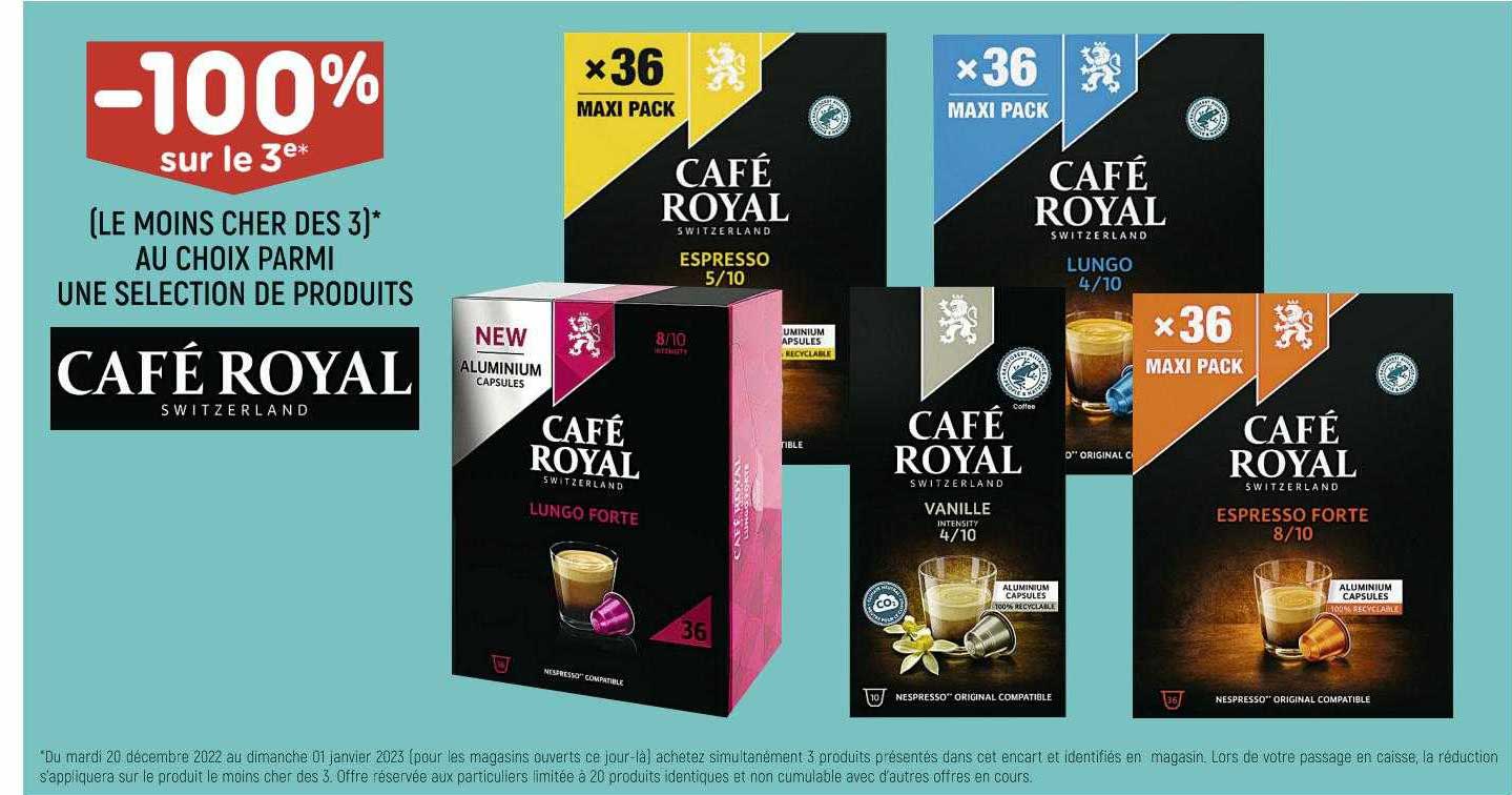 produits café royal switzerland