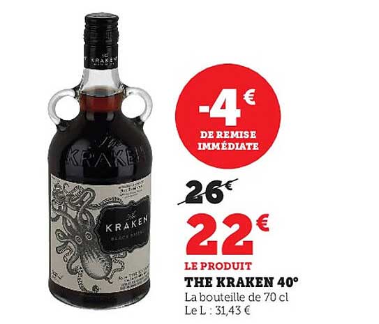 thé kraken 40°