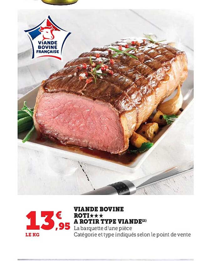 viande bovine rôti***à rôtir type viande