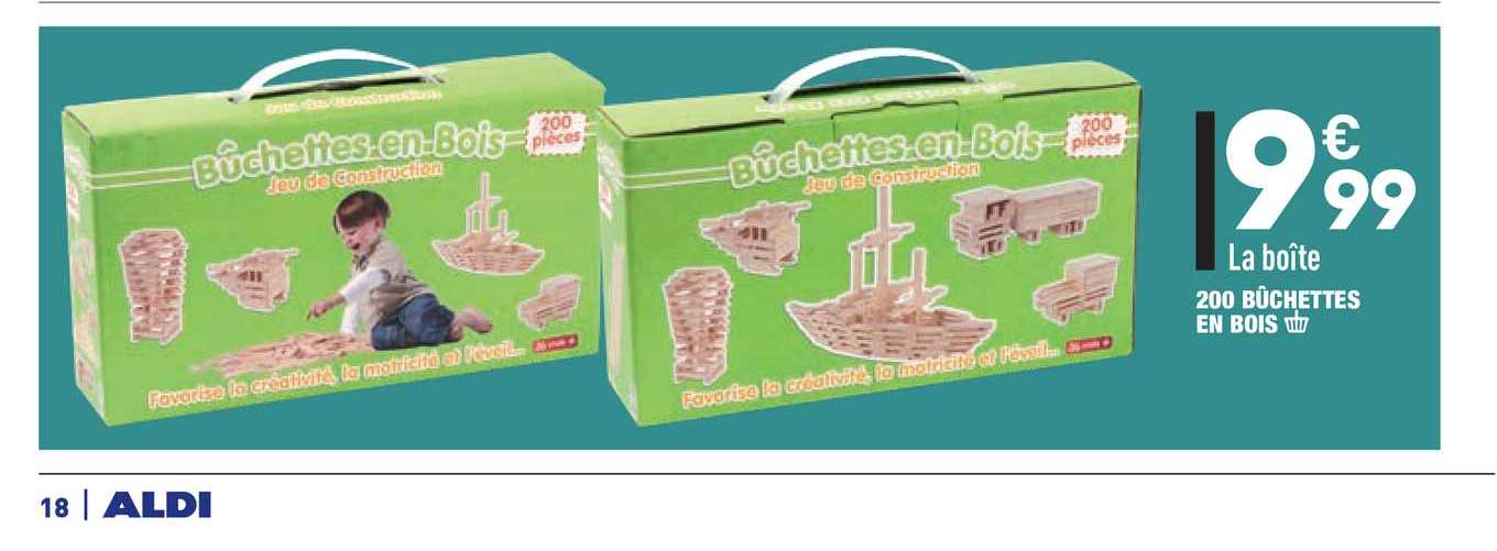 200 Bûchettes En Bois