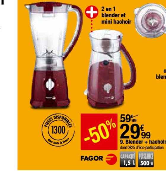 Blender + Hachoir Fagor