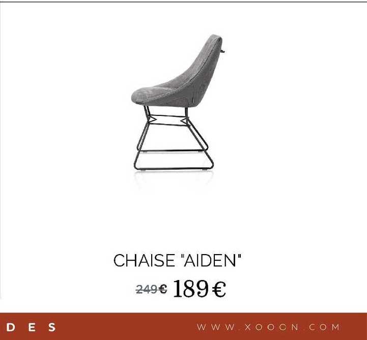 chaise "aiden"