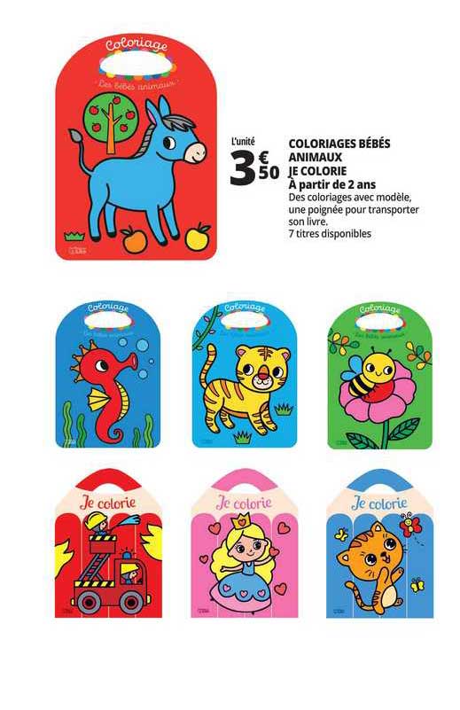 coloriages bébés animaux je colorie