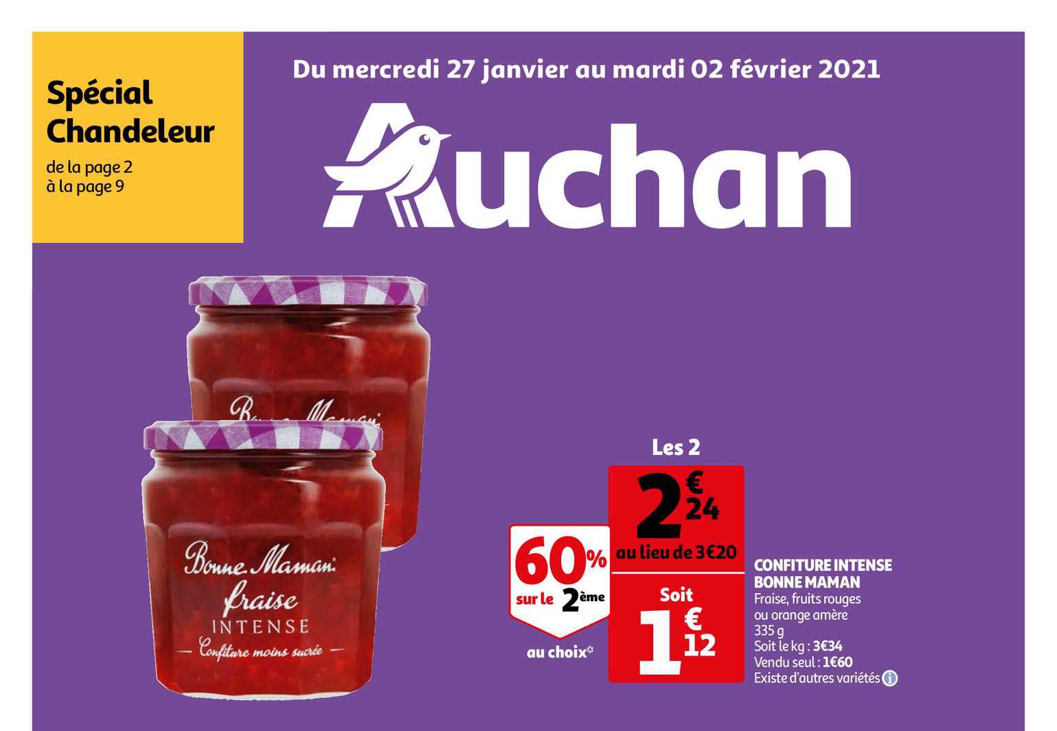 confiture intense bonne maman