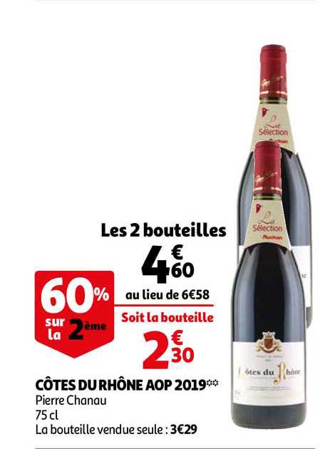 côtes du rhône aop 2019 pierre chanau