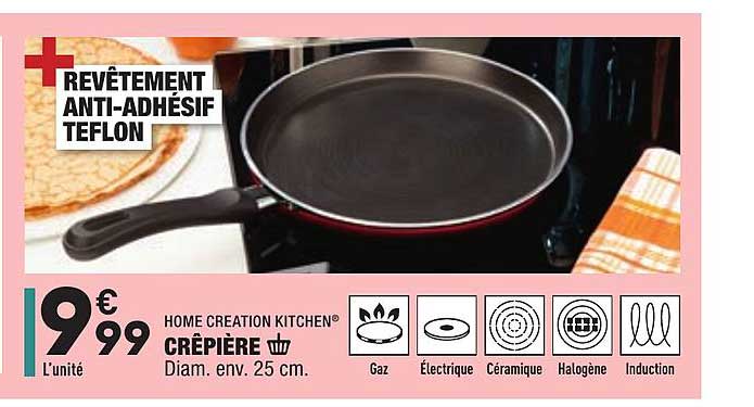 Crêpière Home Creation Kitchen