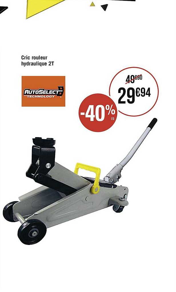 cric rouleur hydraulique autoselect