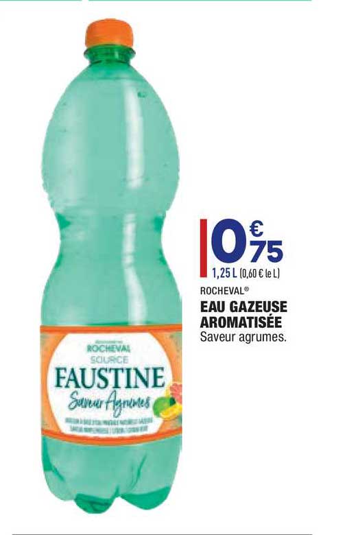 Eau Gazeuse Aromatisée Rocheval