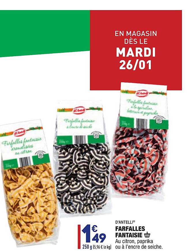 Farfalles Fantaisie D'antelli