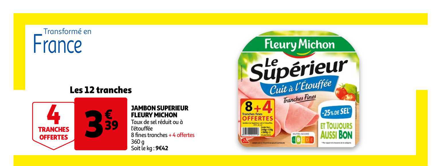 jambon supérieur fleury michon