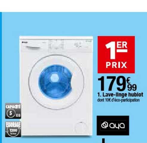lave-linge hublot