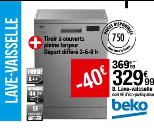 lave-vaisselle beko