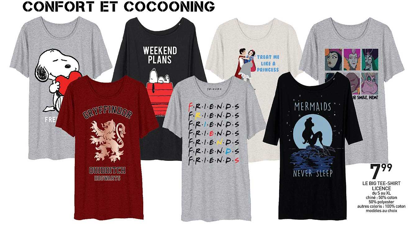 le big tee-shirt licence