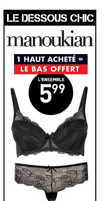 le dessous chic : l'ensemble