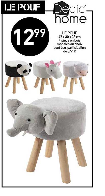 le pouf  déclic' home