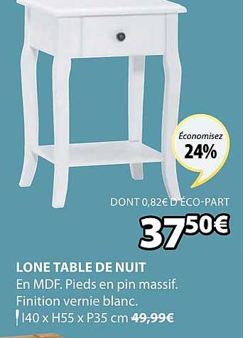 Lone Table De Nuit