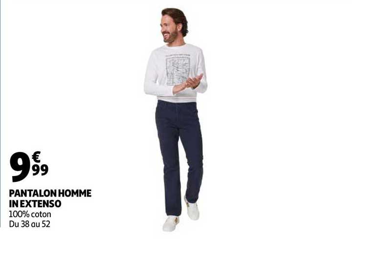 pantalon homme in extenso