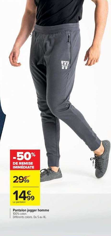 pantalon jogger homme