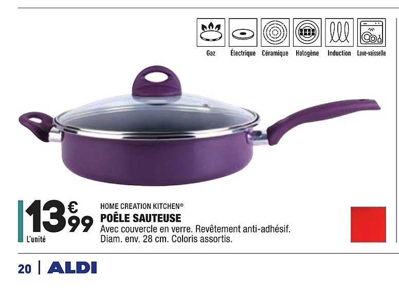 Poêle Sauteuse  Home Creation Kitchen